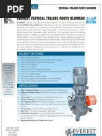 Vertical Trilobe Blower