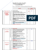 Limba Si Literatura Romana Planificare Calendaristica Anuala