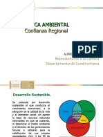 Politica Ambiental Confianza Regional. Alfredo Molina Triana (1)