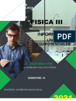 Informe 1 Fisica 3 - Lineas Equipotenciales