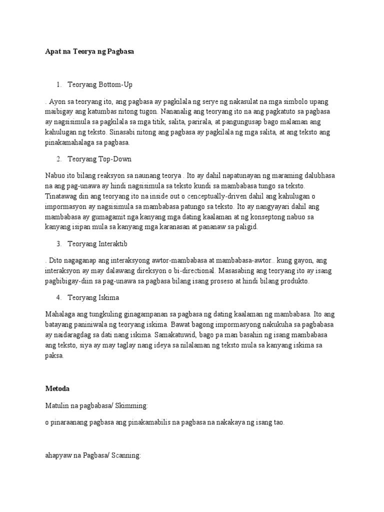 Metoda | PDF