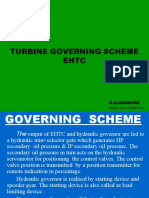 Turbine Governing Scheme Ehtc: R.N.Sarangi