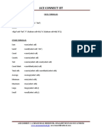 Formulas Excel