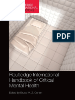 (Routledge International Handbooks) Bruce M.Z. Cohen (Ed.) - Routledge International Handbook of Critical Mental Health-Routledge (2018)