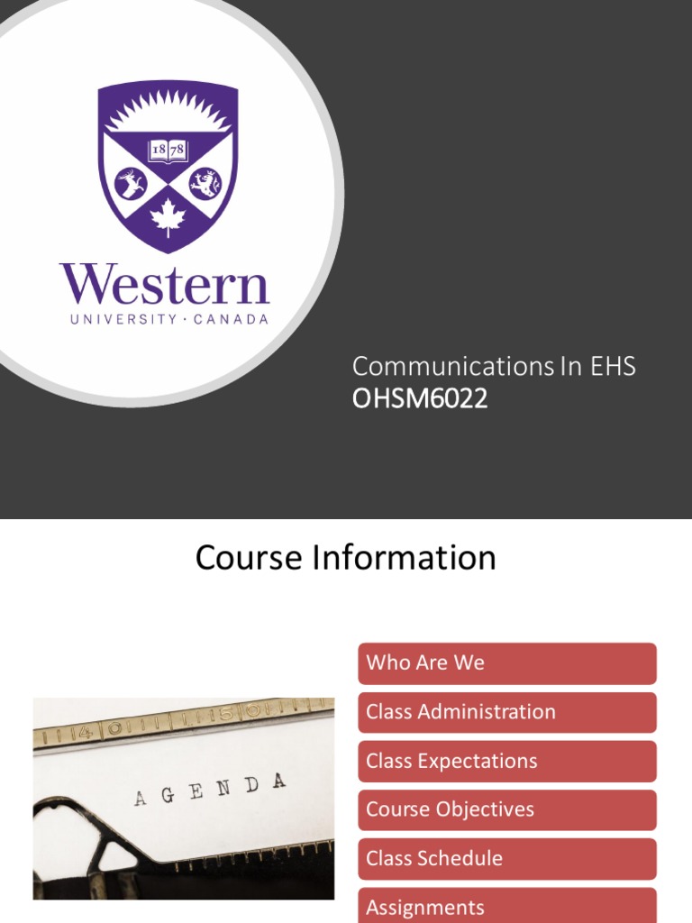 Communication Unit+1+Introduction | PDF | Occupational Safety And ...