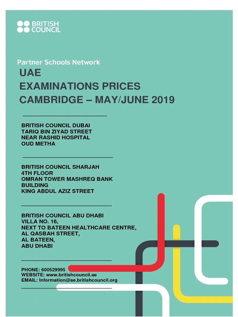 Cambridge Price List May June 2019 Uae 0 PDF United Arab