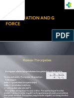 Acceleration and G Force
