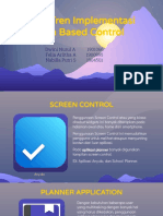 Tren Implementasi Screen Based Control