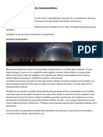 Conceptos básicos de Astronomía