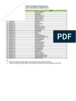 JADWAL PEMIMPIN PERWIRA APEL KELAS E