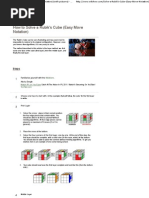 4x4 Rubik's Cube Solution Manual | PDF | Polytopes | Puzzles