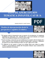 Clase - Test de Apercepcio Ün Tematica CAT-H Cognitivo Evolutiva