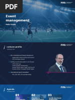 Event Management: Pedro Correia