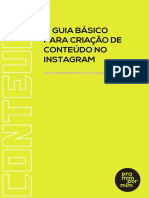 Guia Básico Para Criação de Conteúdo No Instagram