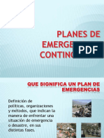 Planes emergencias contingencia guía