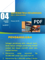 Matematika Keuangan Sesi 4: Bunga Majemuk