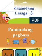 Panimulang Pagbasa