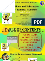 Addition and Subtraction of Rational Numbers: Grade 7 Math