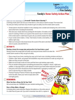 Fire Prevention Week Family Action Plan 