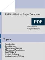 Param Padma Supercomputer: Vishal Bakshi Aditya Polumetla