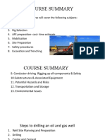 Oil & Gas Well Drilling Course Overview