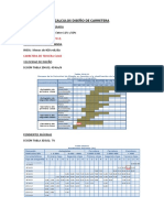 Calculos Diseño de Carretera