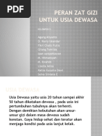 Download PPT-Peran Zat Gizi Untuk Usia Dewasa by Monike Putri SN52999770 doc pdf
