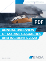 Annual Overview of Marine Casualties and Incidents 2020 Publication