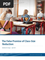 Download The False Promise of Class-Size Reduction by Center for American Progress SN53000338 doc pdf