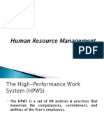 HR Management Strategies for High Performance