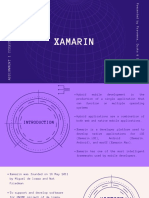 Xamarin mobile app development framework overview
