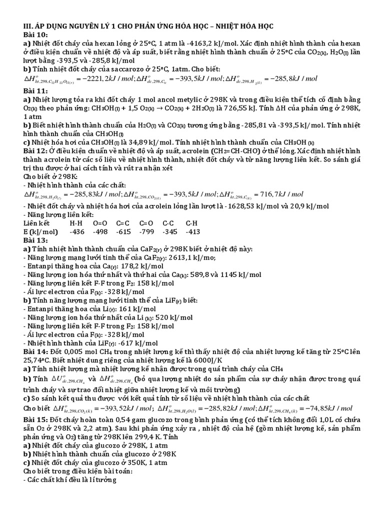 H KJ Mol H KJ Mol H KJ Mol O O 2 K 2 L O PDF