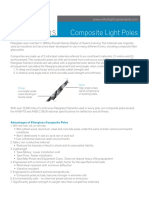 Composite Light Poles: Hoop Helix