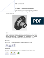 Solidworks 2011-2012 - Coursework: Exercise 1