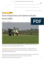 How Compost Tea Can Improve Soil and Boost Yields - Farmers Weekly