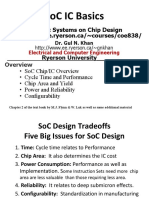 SoC IC Basics: Five Tradeoffs for SoC Design Performance, Area, Power, Reliability & Configurability