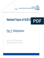 Selected Topics of VLSI Design: Part 3: Multiplication