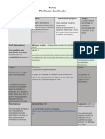 Matriz Gamificacion