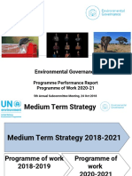 Environmental Governance Presentation - Annual Subcommittee Meeting 25 October 2018