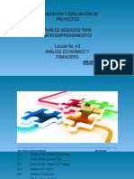 4.2 Análisis Económico y Financiero