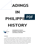Readings in Phil History Chapter 1