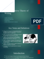 Social Cognitive Theory of Writing
