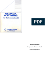 Nevada Fortran For The Commodore 64