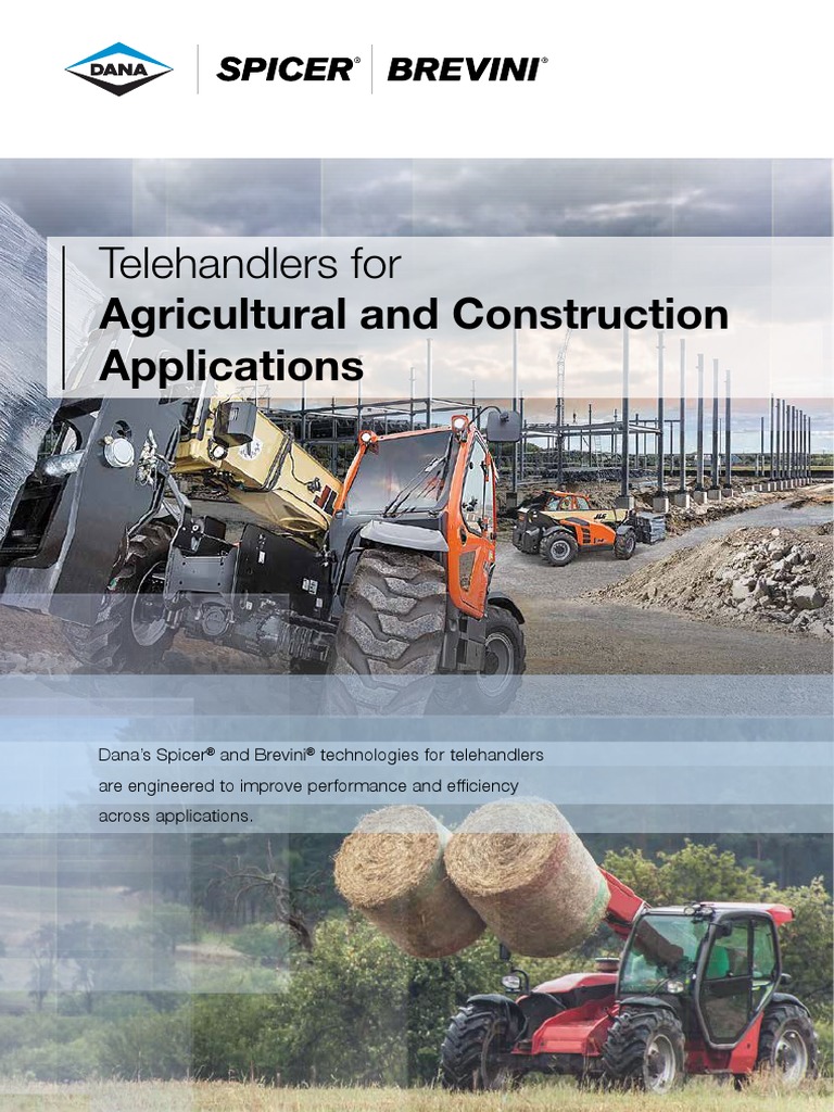 Telehandlers For: Agricultural and Construction Applications | PDF ...