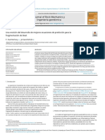 Revisión del desarrollo de mejores ecuaciones de predicción para la fragmentación de blast