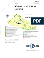Evaluación de tierras de El Salvador: Análisis del marco jurídico e institucional