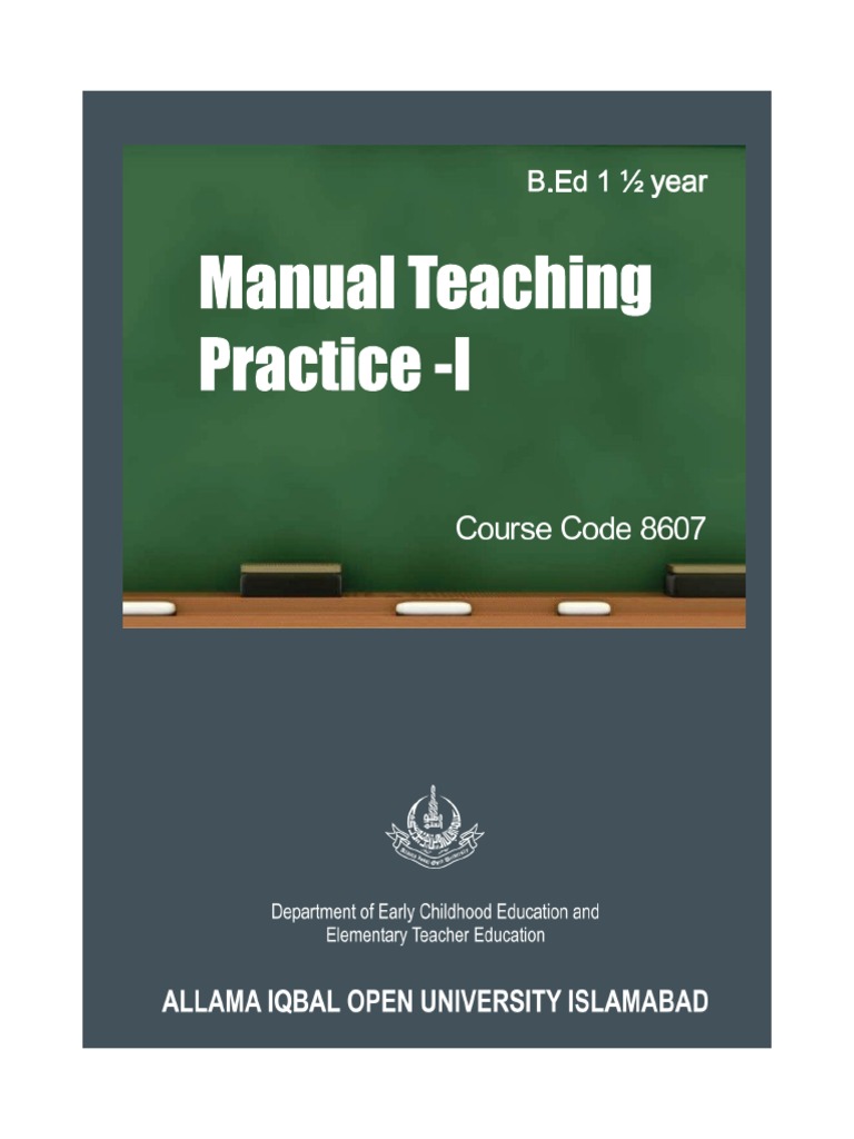 8607 Field Notes2 PDF Teachers Classroom