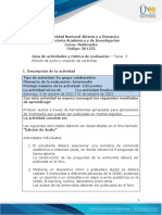 Guia de Actividades y Rúbrica de Evaluación - Tarea 3 - Edicion de Audio y Creación de Cortinillas