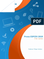 Livro Digital Prova ESPCEX 2019 1o dia - Química