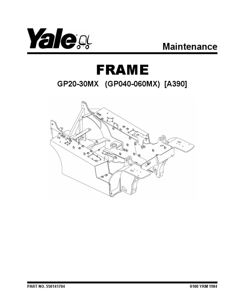 Frame: Maintenance | PDF | Forklift | Truck